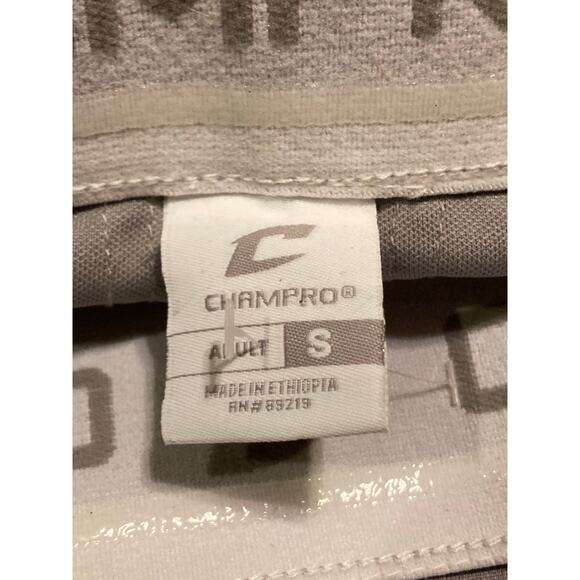 NWT Champro Knicker Baseball Pants Adult S Gray TEK-KNIT Pro Fit Elastic Cuff - Picture 5 of 8